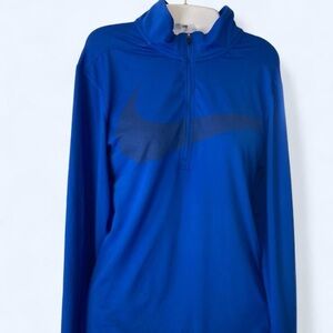 Nike Dri-Fit Blue Running workout jacket S